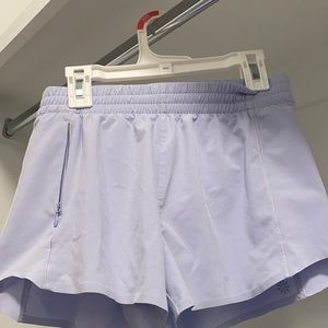 Lavender girls shorts
